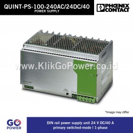 POWER SUPPLY UNIT QUINT-PS-100-240AC/24DC/40