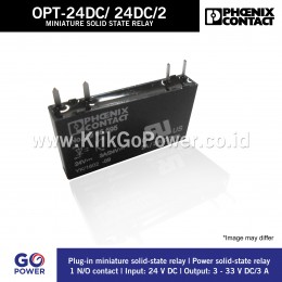 MINIATURE SOLID-STATE RELAY OPT-24DC/ 24DC/ 2